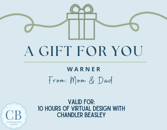Hourly Design Gift Card